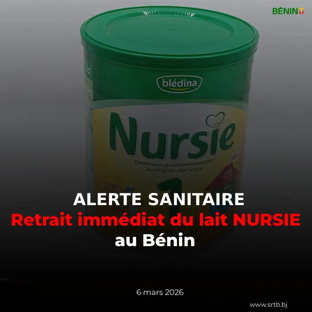 Alerte sanitaire: le Bénin ordonne le retrait immédiat de laits infantiles «NURSIE»