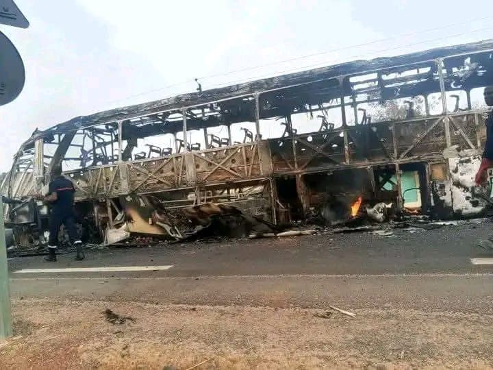 Drame: accident suivi d’incendie d'un bus à Bodjécali (Malanville)