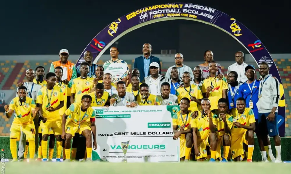 Football scolaire: le Bénin à nouveau champion de l’UFOA-B