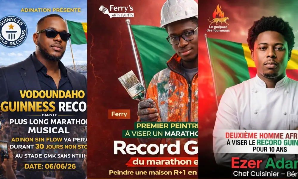 Guinness World Records: le Bénin au rythme des marathons inédits